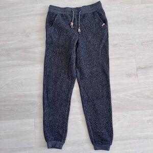 Tentree Jogger Sweatpants Small Organic Cotton Recycled Polyester Charcoal